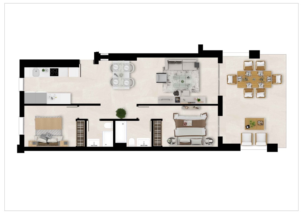 mediumsize floorplan